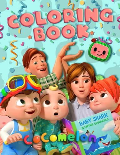 Cocomelon Coloring Book: An Interesting Coloring Book With Many Images ...