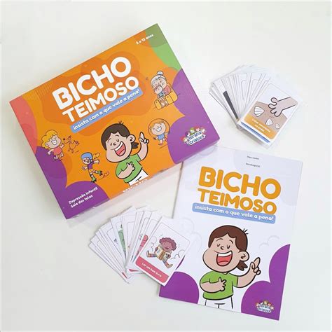 Jogo Terapêutico Bicho Teimoso BmB Terapêuticos