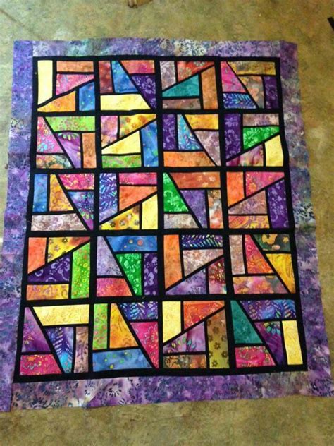 Stained Glass Crazy Quilt