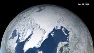 NASA SVS Arctic Sea Ice Hits 2023 Maximum