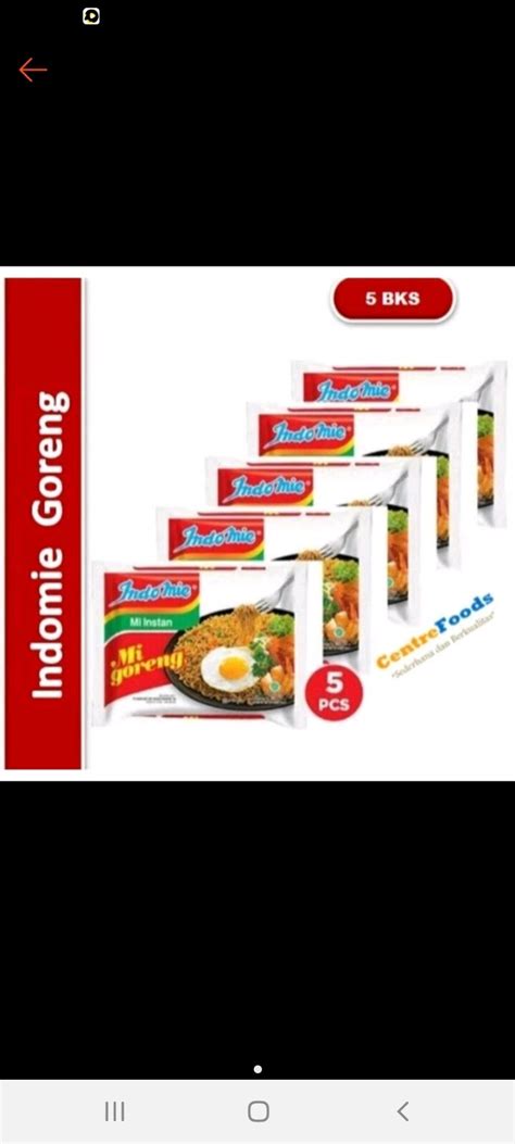 Indomie Goreng Isi 5 Ready Banyak Lazada Indonesia