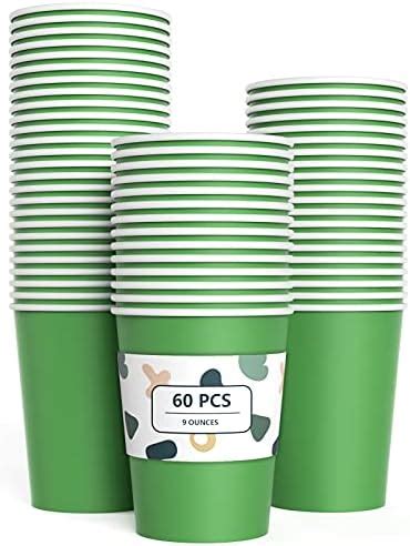 Lot De Gobelets En Carton Jetables Biod Gradables Et Compostables