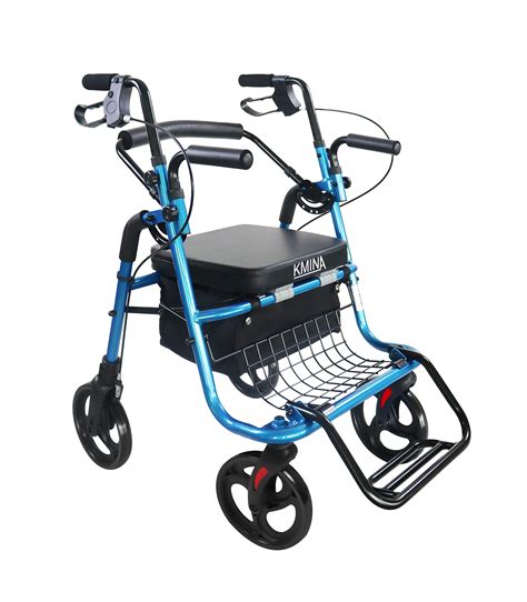 Kmina Rollator Wheelchair Combo Narrow In Rollator Walker