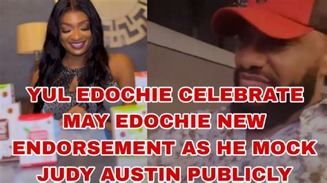 Yul Edochie Celebrate May Edochie New Endorsement As He Mock Judy