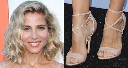 Elsa Pataky Displays Sexy Feet And Hot Legs In Flirty Nude Dress
