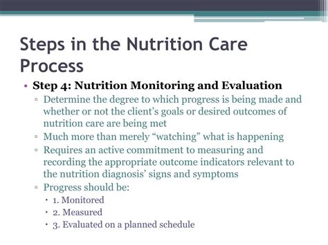 Ppt The Nutrition Care Process Powerpoint Presentation Free Download