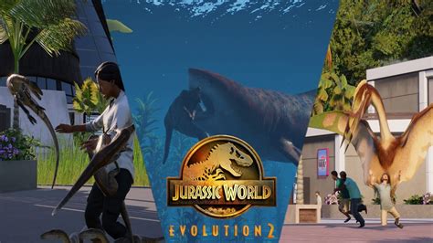 All New Combat And Guest Hunting Animations Jurassic World Evolution 2