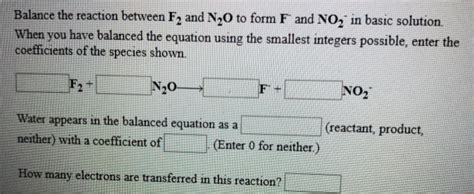 Solved Balance The Reaction Between MnO And Br To Form Chegg