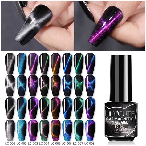 Lilycute Ml Cat Magnetic Gel Polish Soak Off Uv Led Nail Gel Varnish