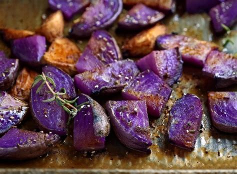 How To Make Perfectly Roasted Purple Sweet Potatoes Burst Recipes