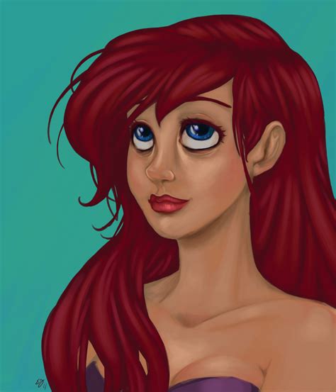 Portrait Of Ariel By Tell Me Lies On DeviantArt