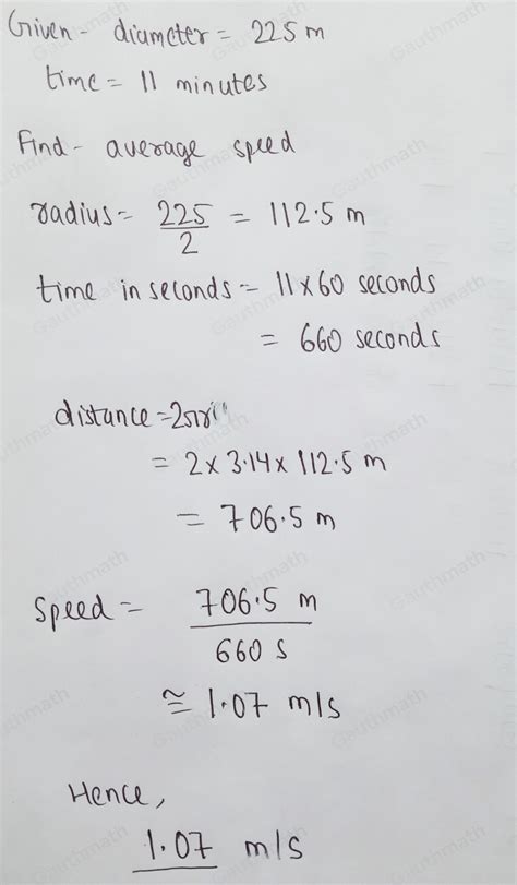 Solved A Jogger Jogs Around A Circular Track With A Diamete Algebra