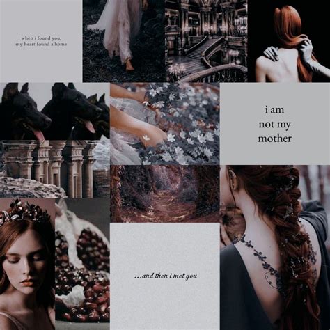 Persephone Perséfone core aesthetic Goddess Aesthetic Persephone Art