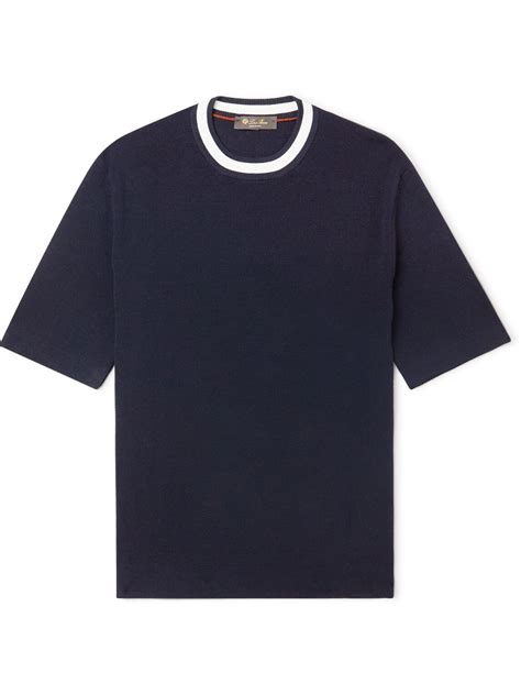 Popular Designer Wool Loro Piana Men T Shirts Editorialist