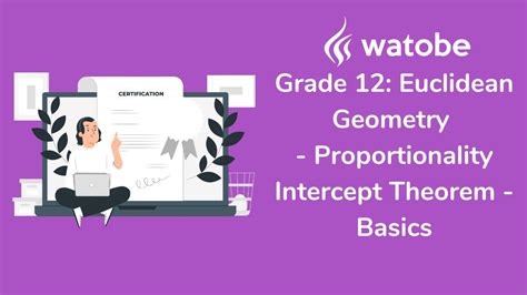 Grade Euclidean Geometry Proportionality Intercept Theorem