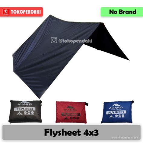 Flysheet 2x1 5 Traptent Tenda Darurat Waterproof 200x150 Cm Atap Tenda