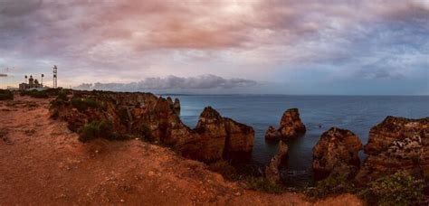 Premium Photo Ponta Da Piedade Coast Lagos Algarve Portugal