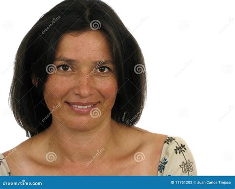 Beautiful Happy Adult Woman Stock Photo Image Of Indian Person 11751202