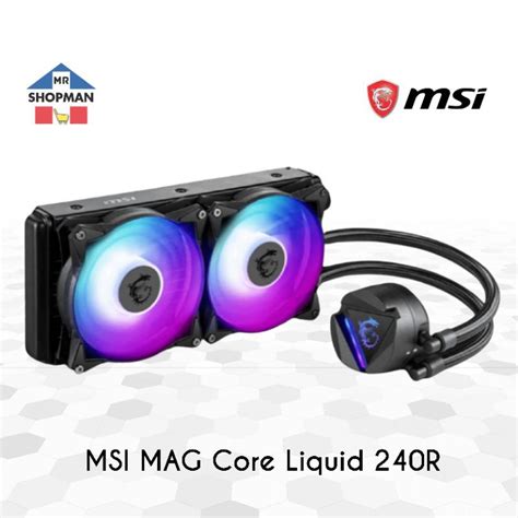 Msi Mag Core Liquid 240r V2 Cpu Cooler Rgb Aio Shopee Philippines