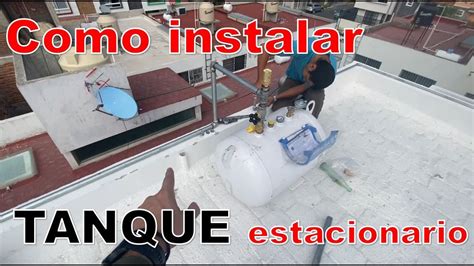 Como Instalar Tuberia De Gas Tanque Estacionario Youtube