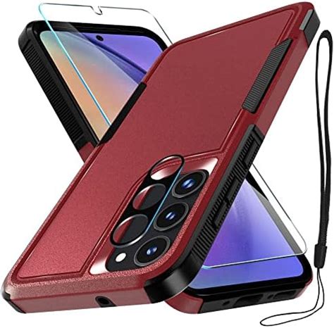 Amazon For Samsung Galaxy A G Case With Pcs Tempered Glass