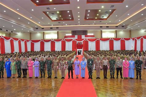 KSAU Hadiri Pembekalan 754 Capaja TNI Polri 2022 Indonesiadefense