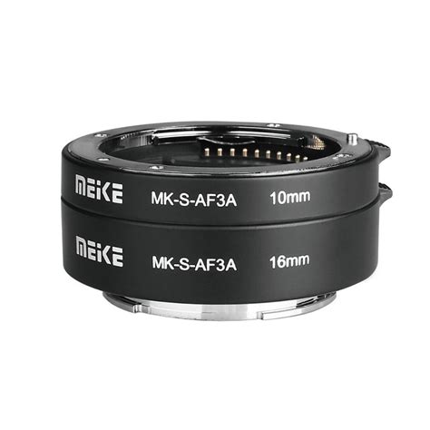 Sony NEX E FE Mount MEIKE MK S AF3A Auto Focus Macro Extension Tube ทอ