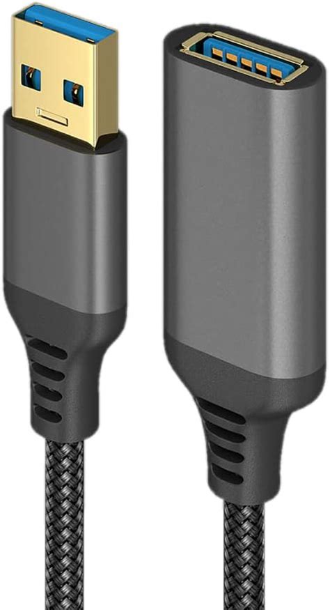 Jsaux Usb Verl Ngerung Kabel M Usb A Stecker Auf A Buchse Nylon