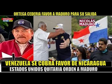 Urgente Maduro Con Asilo Politico Venezuela Cobra El Favor De Panama A