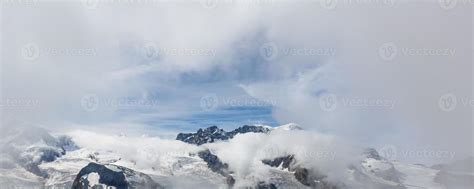 Aerial view of the Alps mountains in Switzerland. Glacier 16781946 ...