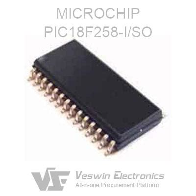 PIC18F258 I SO MICROCHIP Processors Microcontrollers Veswin Electronics