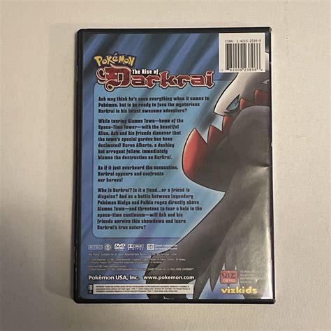 Pokemon DVD Rise Of Darkrai Pokemon DP Sinnoh League Victors Set 1 EBay