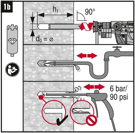 Hilti Hsl M Heavy Duty Wedge Anchor Instruction Manual