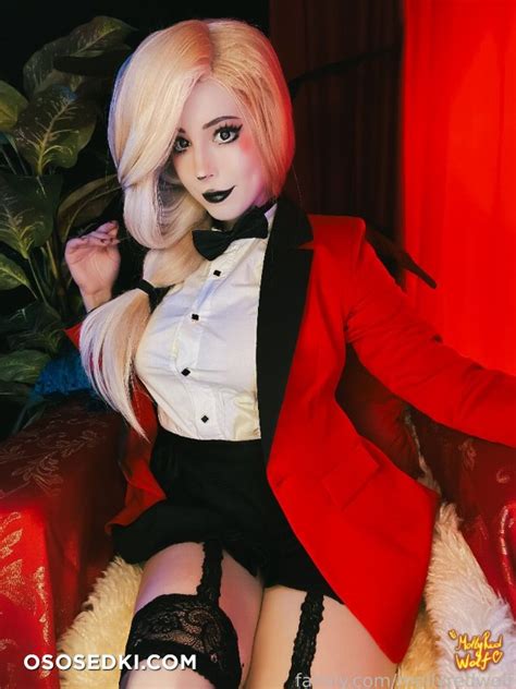 Model Molly Red Wolf Mollyredwolf In Cosplay Charlie From Hazbin