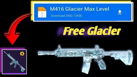 How To Get Free M416 Glacier In Bgmi M416 Glacier Redeem Code Bgmi Mein