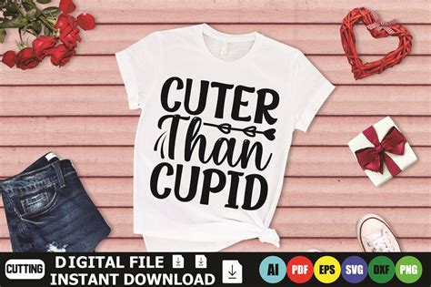 Cuter Than Cupid Graphic By Designshop24 · Creative Fabrica