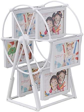 Rotating Ferris Wheel Picture Frame Desk Table Top Vintage Photo