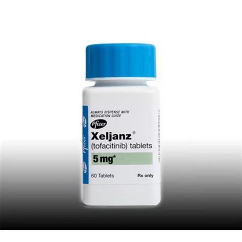 Xeljanz 5 Mg Tofacitinib Tablet At Rs 3050bottle Tofacitinib Tablets