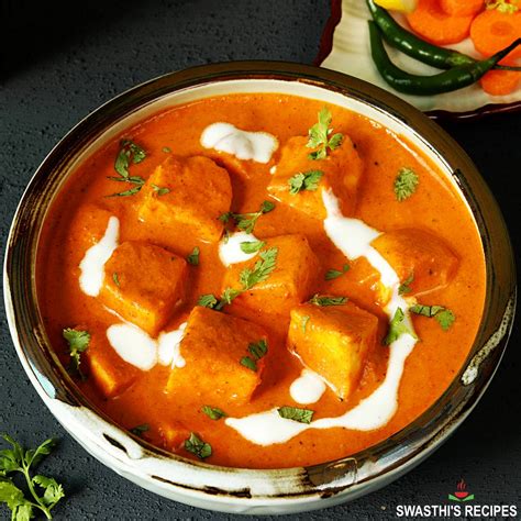 Paneer Makhani Recipe Swasthis Recipes