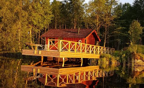 Ferienhaus Schweden Am See Mit Boot Online Buchen