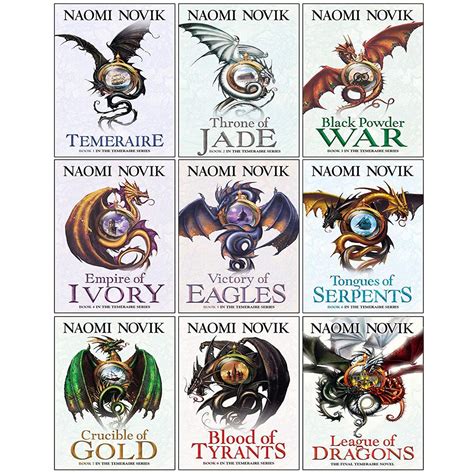 Temeraire Series 9 Books Collection Set By Naomi Novik: unknown author ...