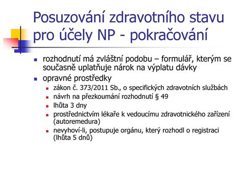 Správa sociálního zabezpečení ppt stáhnout