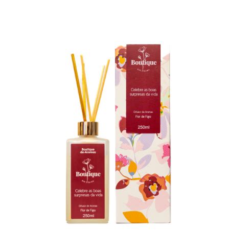 Difusor De Aromas Flor De Figo 250ml Boutique De Aromas Aromatizador