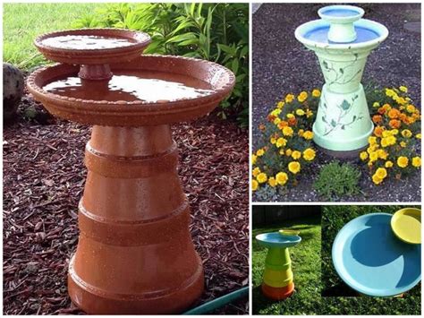 Wonderful Diy Easy Birdbath