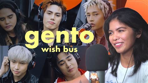 Sb19 Performs Gento Live On Wish 1075 Bus Reaction Youtube