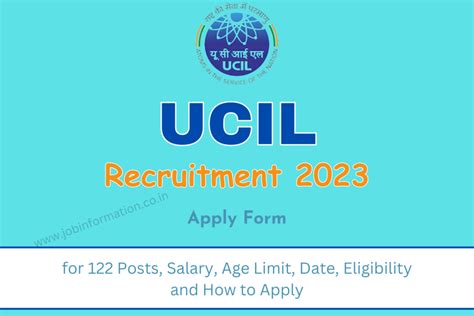 Ucil Recruitment Apply Form For Posts Salary Age Limit Date