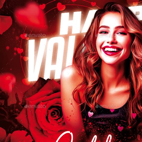 Valentines Day Flyer Print Templates Graphicriver