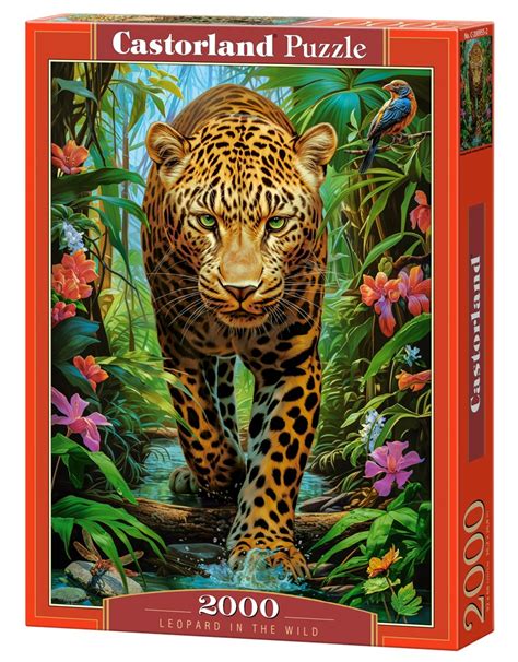 Leopard In Der Wildnis 2000 Teile CASTORLAND Puzzle Online Kaufen