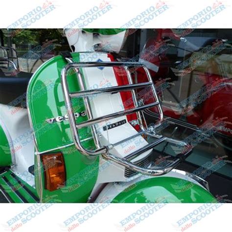 Portapacchi Cromato Anteriore Per Vespa Px Pk Eds Vespa Piaggio Ricambi