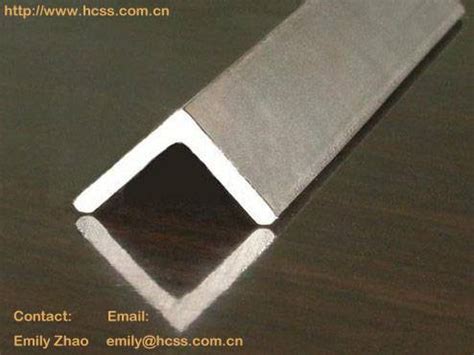 Stainless Steel Angle Bar Jiangsu Hongcheng Stainless Steel Products